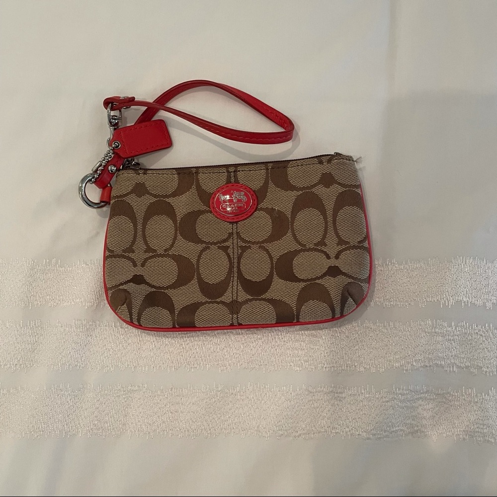 Coach wristlet, gently used